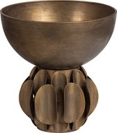 BePureHome Tub Schaal - Metaal - Antique Brass - 31x30x30