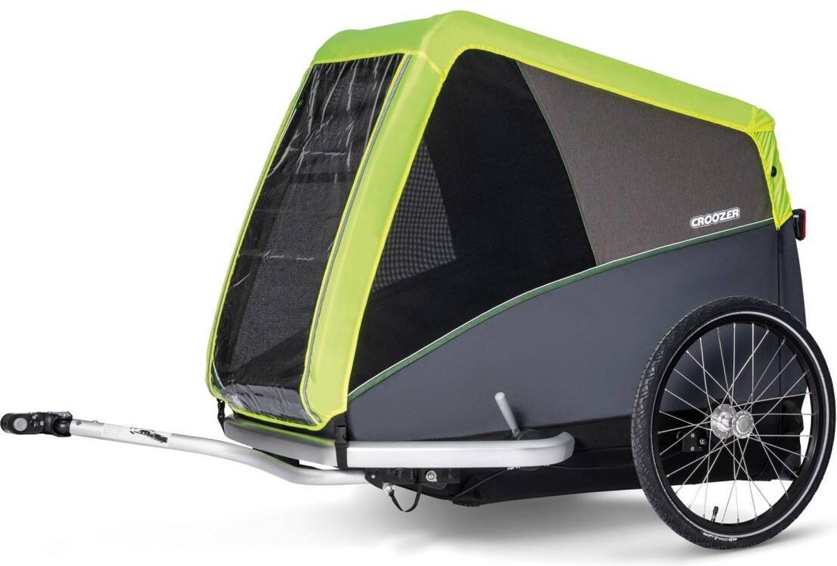 CROOZER Regenhoes light ning yellow voor Hond Bruuno