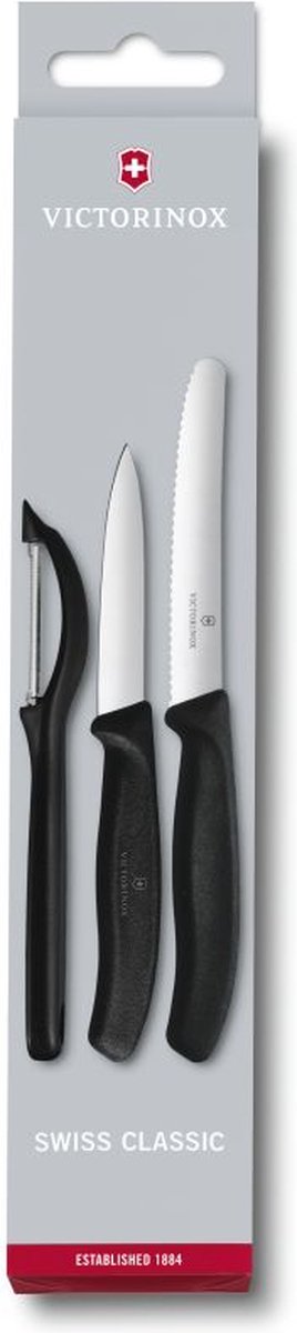 Victorinox SwissClassic Keukenset - 3-Delig - Zwart