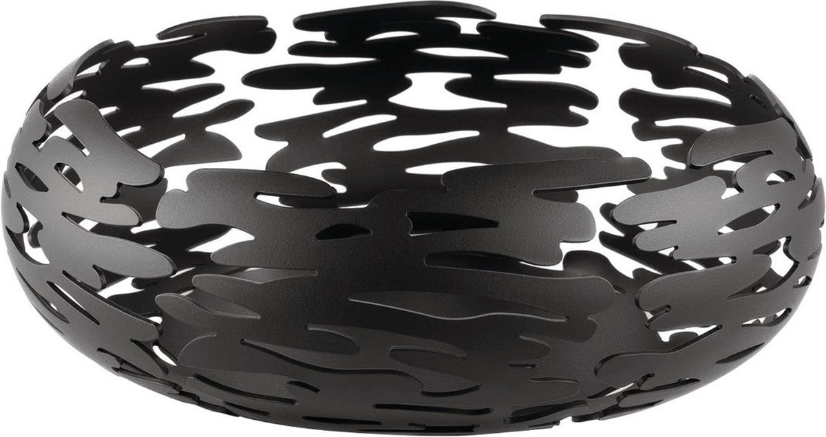 Goedkoopste Alessi Barknest mand zwart 21cm