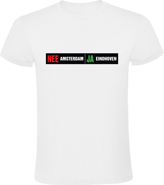 NON Amsterdam OUI Eindhoven T-shirt homme PSV présent cadeau