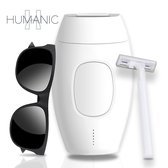 Bol.com Humanic® Laser Ontharingsapparaat - Stijlvol & Pijnloos Ontharing - IPL Lichtontharing - 5 Standen aanbieding