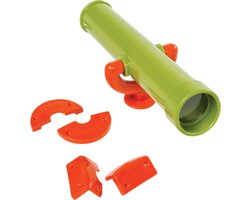 Telescoop - limoen groen/oranje
