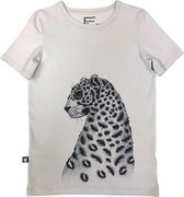 HEBE - t-shirt - korte mouwen - luipaard - Maat 122/128