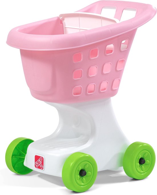 Step2 Little Helper's Shopping Cart Speelgoed boodschappenwagen in Roze  -... | bol.com