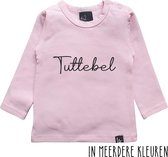 Tuttebel longsleeve shirt 86 Roze/Zwart