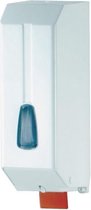 Plastic soap dispenser in white 1,2 liter with push-button Marplast