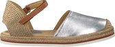 Unisa Yadira Espadrilles - Meisjes - Zilver - Maat 37