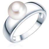 Valero Pearls parel Ring - Sterling zilver - zilver - 50