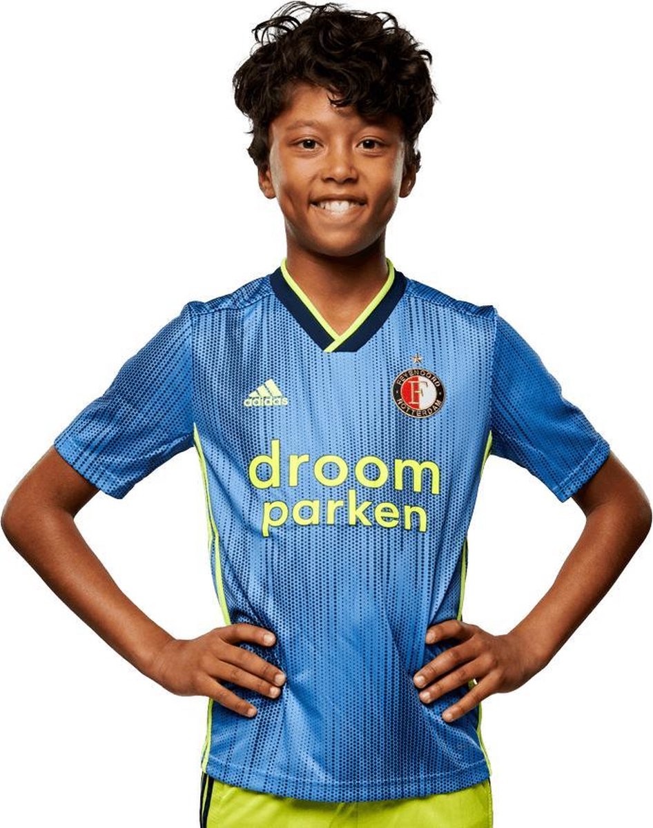 Adidas Feyenoord Uitshirt 2019-2020 Kinderen - Lichtblauw - Maat 164 |  bol.com