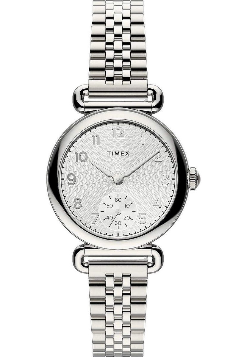 Timex Model 23 TW2T88800 Horloge - Staal - Zilverkleurig - Ø 32 mm