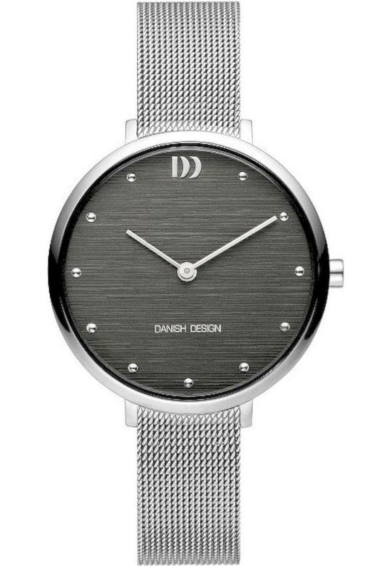 Danish Design horloge dames - zilver - edelstaal
