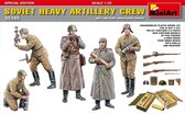 Miniart - Soviet Heavy Artillery Crew. S.e. (Min35185) - modelbouwsets, hobbybouwspeelgoed voor kinderen, modelverf en accessoires
