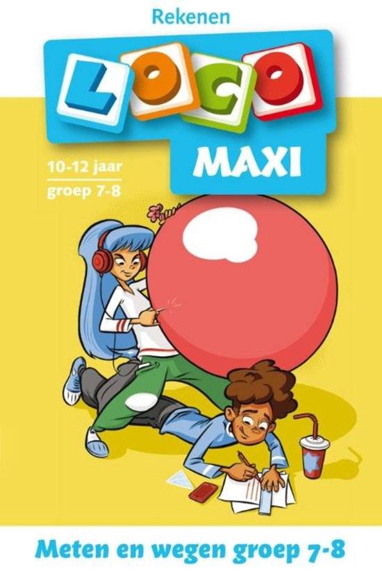 Loco Maxi  -  Rekenen Meten en wegen groep 7-8 - cover