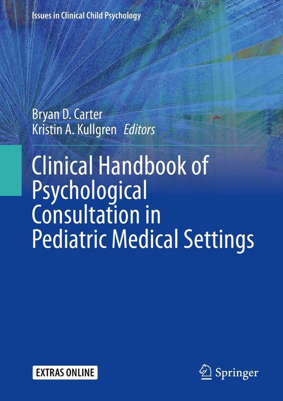 Foto: Issues in clinical child psychology clinical handbook of psychological consultation in pediatric medical settings