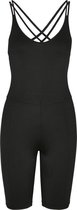 Dames Ladies Cycle Jumpsuit zwart