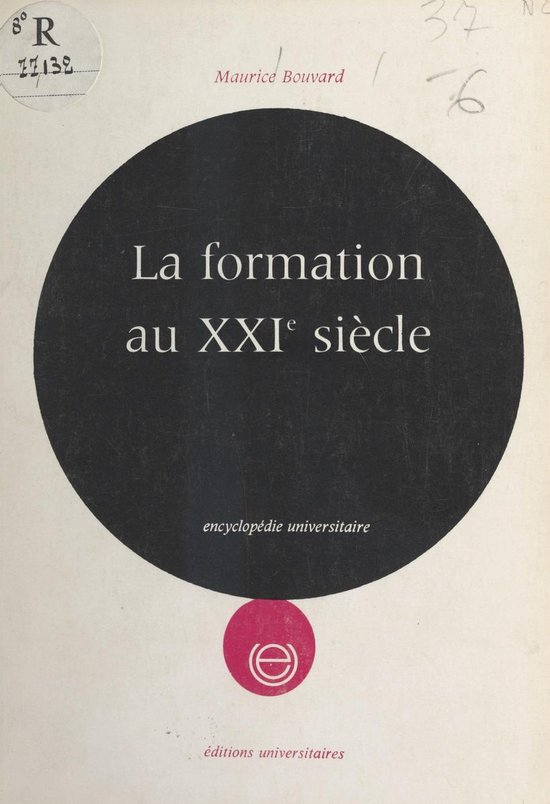 La formation au XXIe siècle - cover