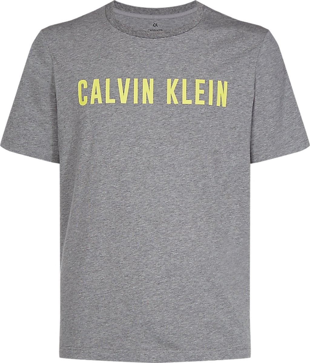 Calvin klein shirt geel new arrivals