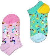 Happy Socks Kids 2-Pack Confetti Palm Low Sock