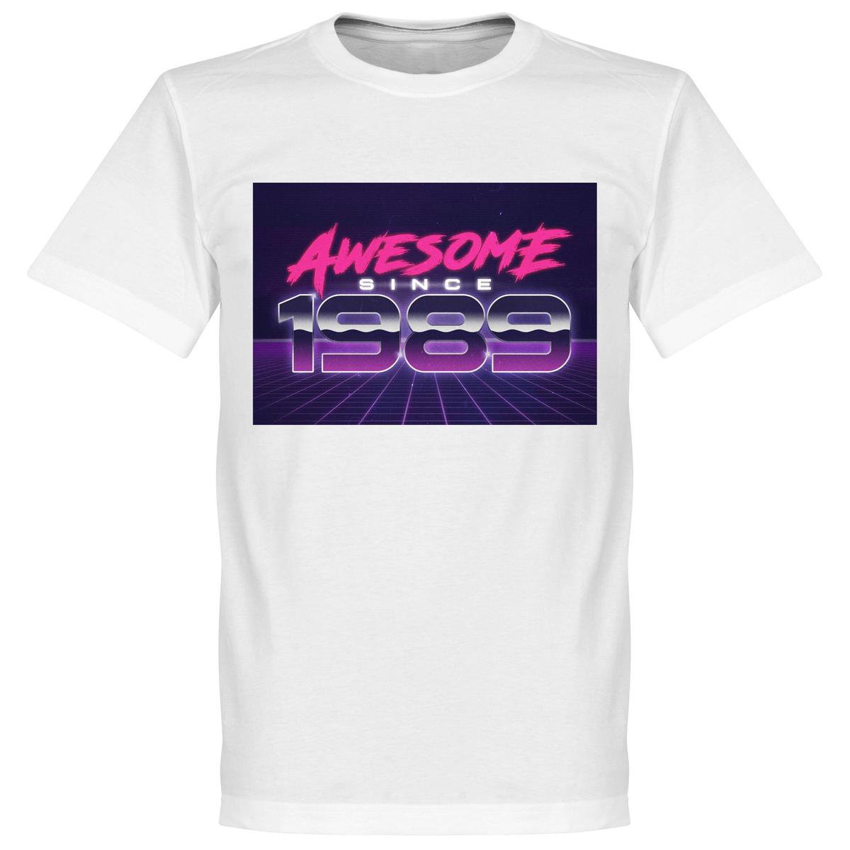 Awesome Since 1989 T-Shirt - Wit - 4XL