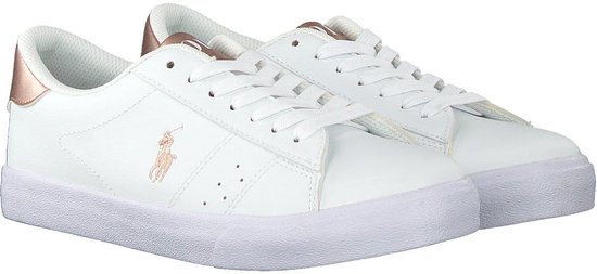 Polo Ralph Lauren Meisjes Lage sneakers Theron - Wit - Maat 37 | bol.com