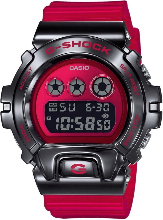 Casio G-Shock GM-6900B-4ER Horloge - Kunststof - Rood - Ø 45 mm