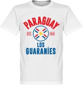 Paraguay Established T-Shirt - Wit - XXL