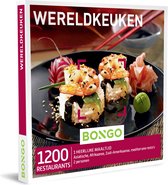 Bongo Bon België - Wereldkeuken Cadeaubon - Cadeaukaart : 1200 restaurants met wereldkeuken