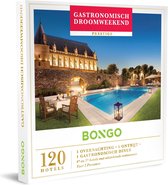 Bongo Bon België - Chèque-cadeau Gastronomic Dream Weekend - Carte cadeau cadeau pour couples | 120 hôtels de luxe