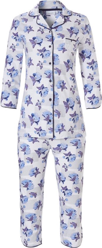 Katoenen pyjama doorknoop Pastunette | bol.com