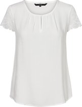 Vero Moda VMNINA SS LACE TOP GA NOOS Dames T-Shirt - Maat M