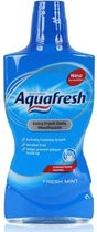 Aquafresh Mondwater – Fresh Mint 500 ml - 8 stuks