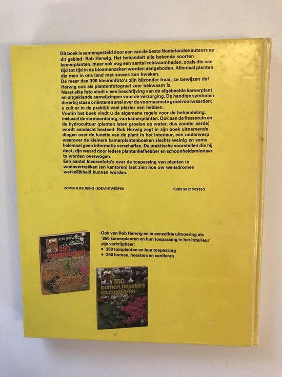 Rob Herwig - 350 KAMERPLANTEN