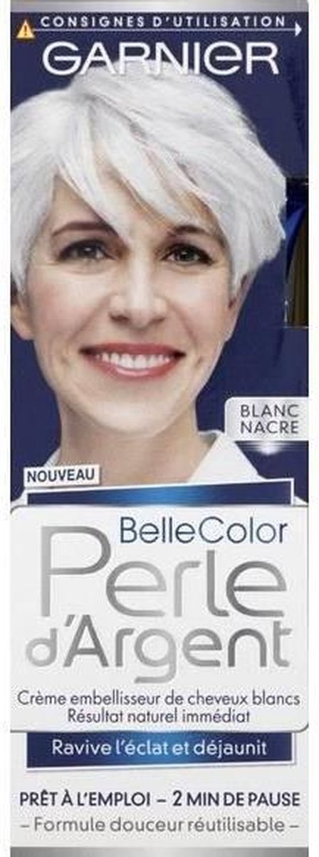 GARNIER Belle Color Silver Pearl Coloration Permanente - Nacre Blanche -  115 ml | bol.com