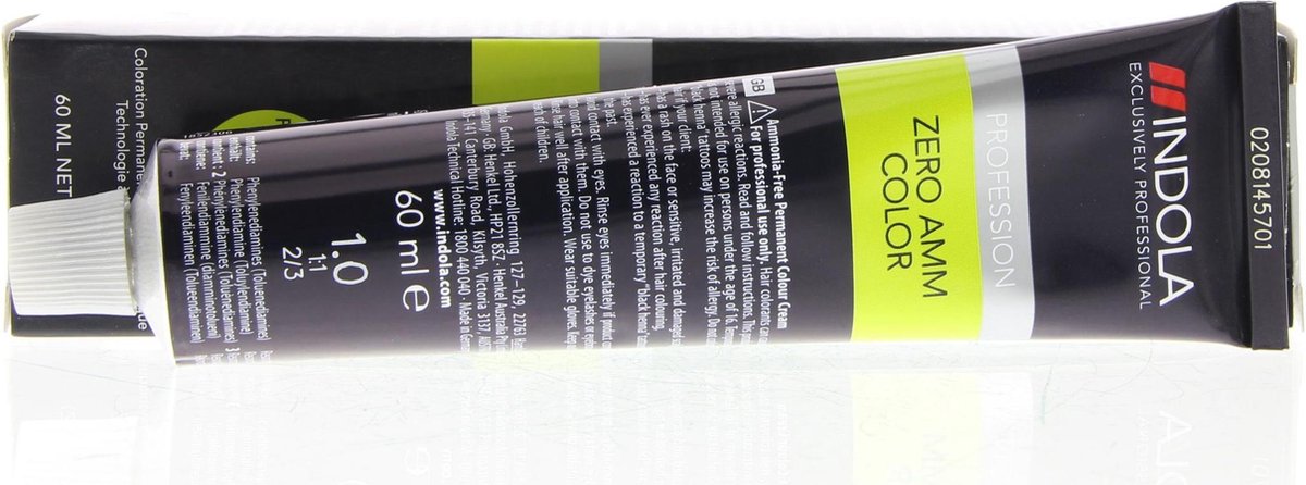 Indola Zero Amm Color 6-82 60 ml