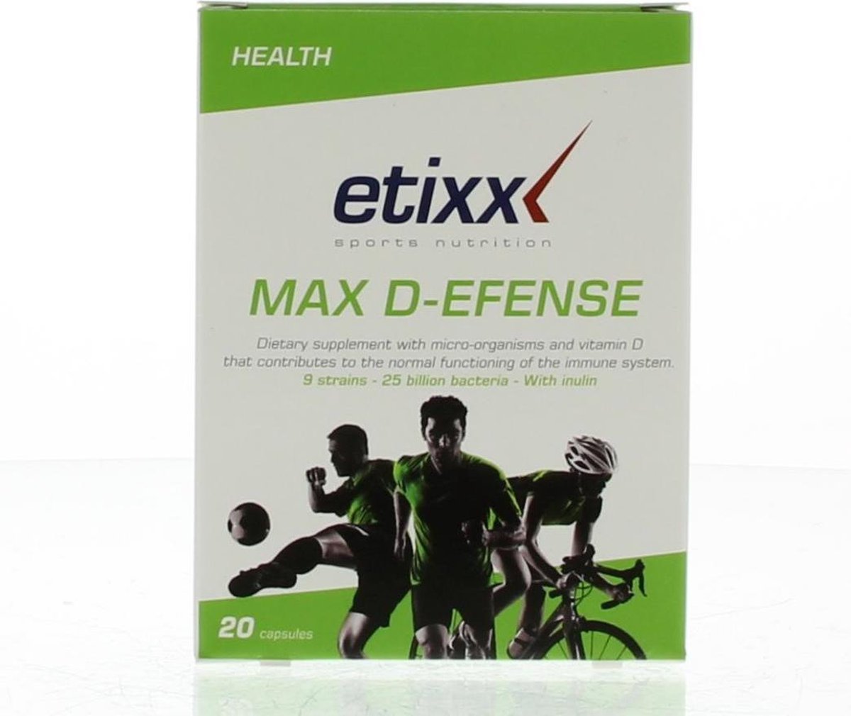 Etixx Health Max D-efense Capsules Imuunsysteem 20capsules
