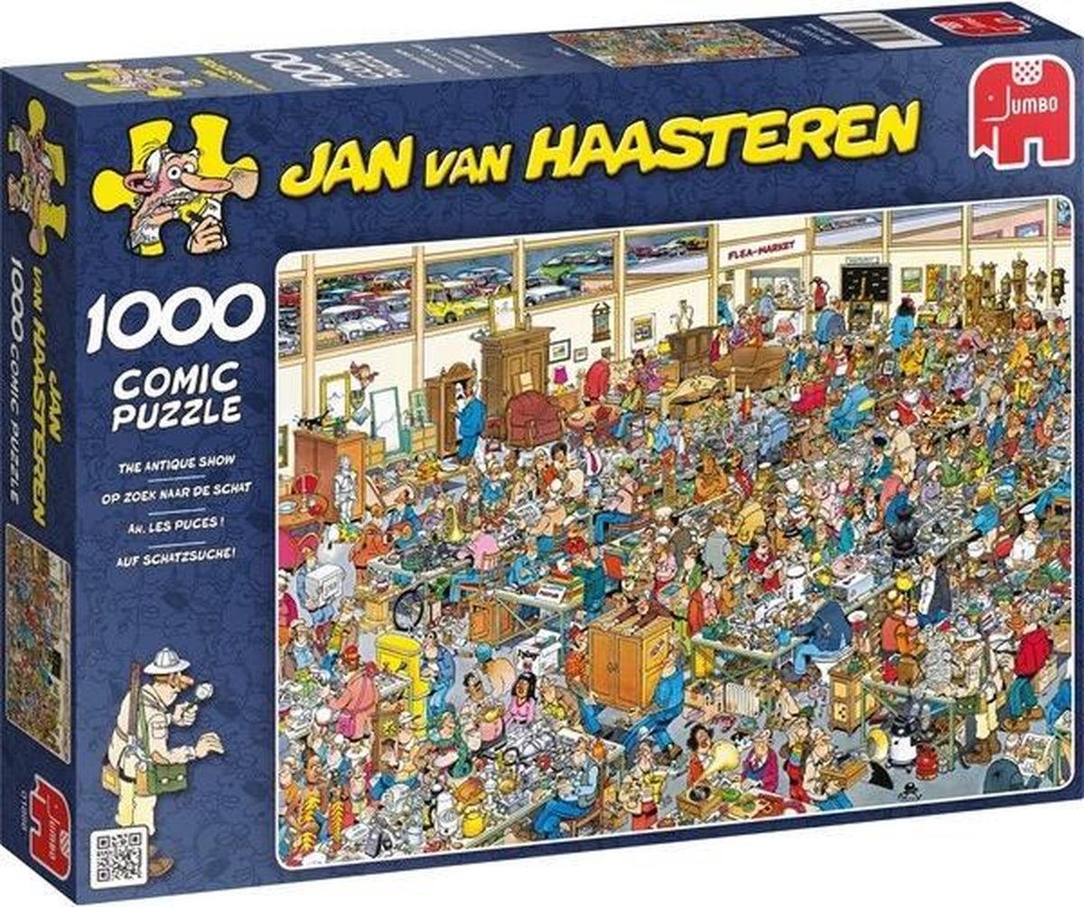 Jan van Haasteren Op Zoek Naar De Schat puzzel - 1000 stukjes | bol.com