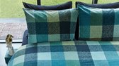 Beddinghouse Beckett Dekbedovertrek - Flanel - Litsjumeaux - 240x200/220 cm - Green