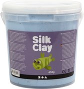 Silk Clay, neon blauw, 650 gr