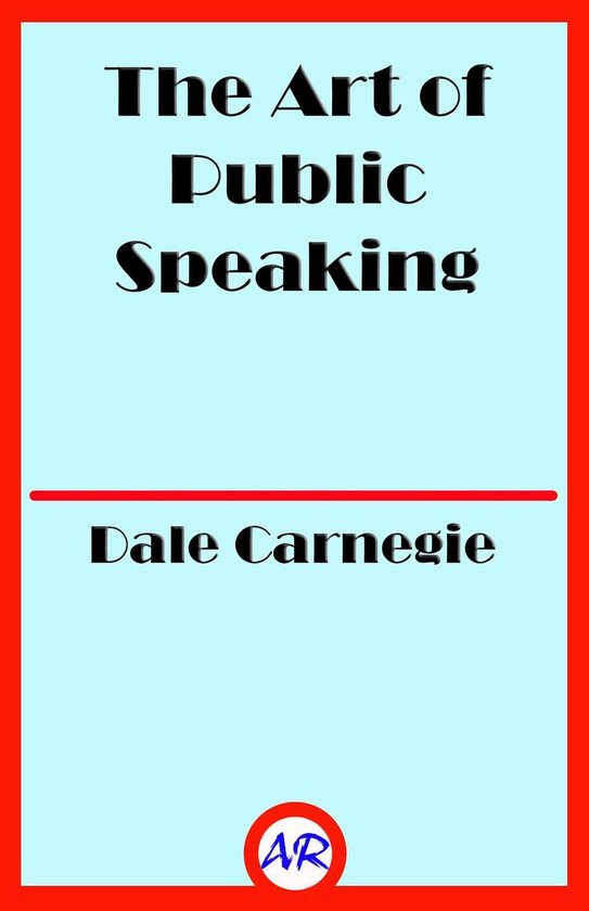 The Art of Public Speaking - cover