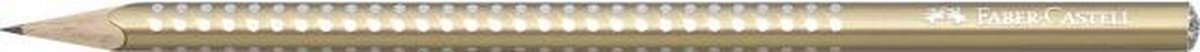 Faber-Castell grafietpotlood - Sparkle - goud - hardheid B - FC-118214