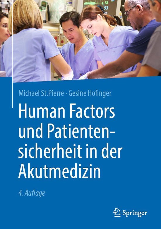 Medicine (German Language) - Human Factors und Patientensich ... - cover