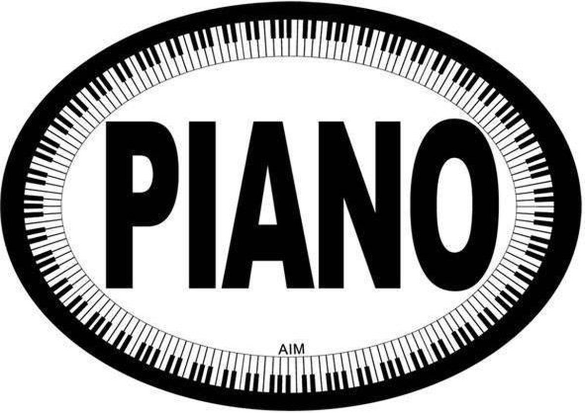 Ovalen magneet, Piano