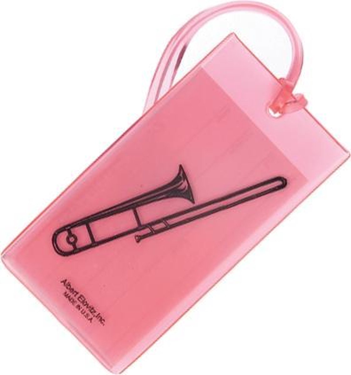 Zachte kofferlabel trombone