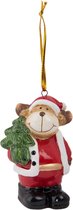 Hanger rendier | 4*5*7 cm | Rood | Porselein | rendier | Clayre & Eef | 6CE0777