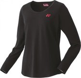 Yonex Tennisshirt Lady Long Zwart Dames Maat Xl