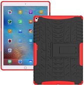 iPad 9.7 - Schokbestendige Back Cover - Rood
