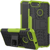 Schokbestendige Back Cover - Asus Zenfone Max Plus M1 (ZB570TL) - Groen