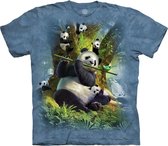 The Mountain Adult Unisex T-Shirt - Pan Da Bear