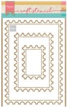 Marianne Design Craft stencil Post card